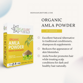 Amla, Reetha, Shikakai, Bhringraj and Hibiscus Powder for Hair Care - Combo Pack of 5 - Each 200g - hennahubstore